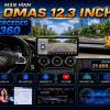 MÀN HÌNH ANDROID OMAS 12.3INCH 360 XE MERCEDES