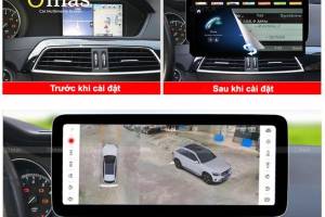 MÀN HÌNH ANDROID OMAS 360 XE MERCEDES C 2011-2014