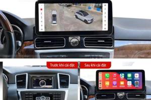 MÀN HÌNH ANDROID OMAS 360 XE MERCEDES ML