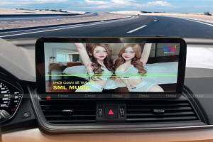 Màn hình android Omas 360 xe Audi A4 2016-2019