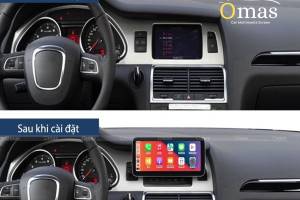 Màn hình android Omas 10.25in xe Audi Q7