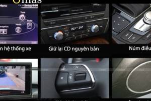 Màn hình android Omas 12in xe Audi A6