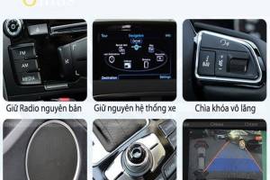 Màn hình android Omas 12in xe Audi A6