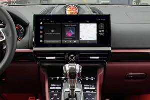 Nâng cấp android xe Porsche Cayenne