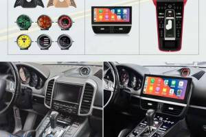 Nâng cấp android xe Porsche Cayenne