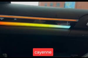 led nội thất xe porsche Cayenne