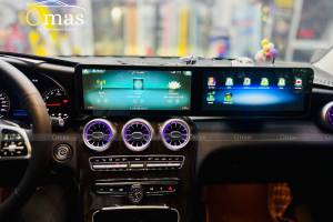MÀN HÌNH KÉP OMAS A12 XE MERCEDES C-GLC