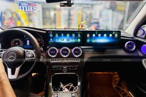 MÀN HÌNH KÉP OMAS A12 XE MERCEDES C-GLC