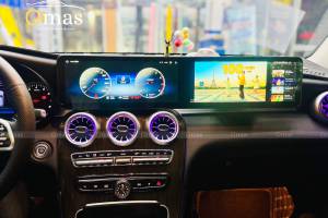 MÀN HÌNH KÉP OMAS A12 XE MERCEDES C-GLC