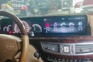 MÀN HÌNH ANDROID OMAS 360 12.3 INCH MERCEDES S-CLASS 2005-2013