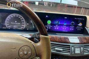 MÀN HÌNH ANDROID OMAS 12.3 INCH XE MERCEDES S 2005-2013
