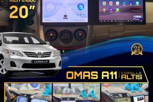 MÀN HÌNH ANDROID OMAS A11 TOYOTA ALITIS