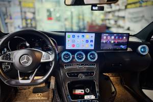 MÀN HÌNH ANDROID OMAS A11 MERCEDES C200