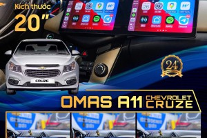 MÀN HÌNH ANDROID OMAS A11 CHEVROLET CRUZE