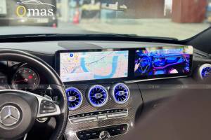 MÀN HÌNH ANDROID OMAS A12 MERCEDES C