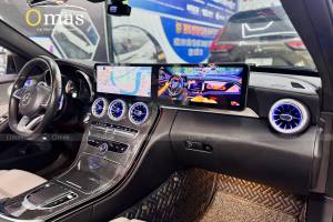 MÀN HÌNH ANDROID OMAS A12 MERCEDES C