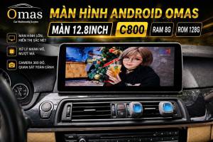 MÀN HÌNH ANDROID OMAS C800 360  XE BMW 520