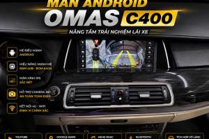 MÀN HÌNH ANDROID OMAS C400 360 XE BMW 520