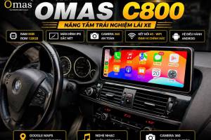 MÀN HÌNH ANDROID OMAS C800  BMW X3 X4
