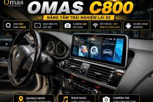 MÀN HÌNH ANDROID OMAS C800  BMW X3 X4