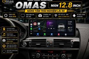 MÀN HÌNH ANDROID OMAS 12.8 INCH BMW X3 X4