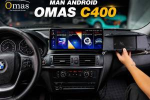MÀN HÌNH ANDROID OMAS C400 BMW X3 X4