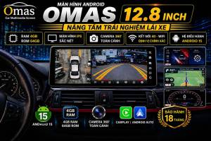 MÀN HÌNH ANDROID OMAS 12.8 INCH BMW 320i 420i
