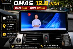 MÀN HÌNH ANDROID OMAS 12.8 INCH BMW X5 X6