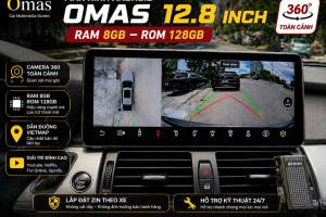 MÀN HÌNH ANDROID OMAS 12.8 INCH BMW X5 X6