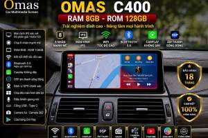 MÀN HÌNH ANDROID OMAS C400 360 BMW X5 X6