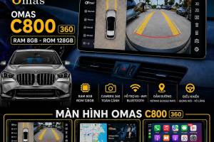 MÀN HÌNH ANDROID OMAS C800 360 BMW 116i 118i 218i