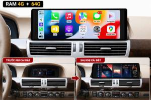 MÀN HÌNH ANDROID OMAS 12.8 INCH XE BMW E65 E66
