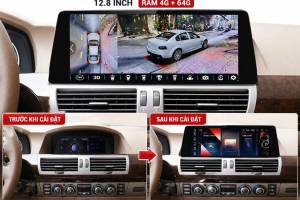 MÀN HÌNH ANDROID OMAS 12.8 INCH XE BMW E65 E66