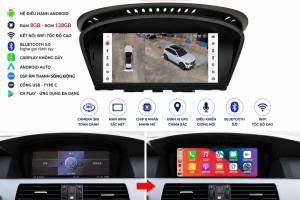 MÀN HÌNH ANDROID OMAS C400 360 XE BMW E60