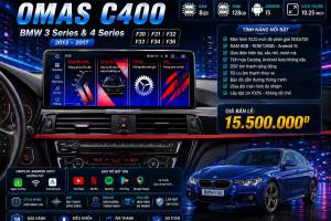 MÀN HÌNH ANDROID OMAS C400 XE BMW 320i 420i