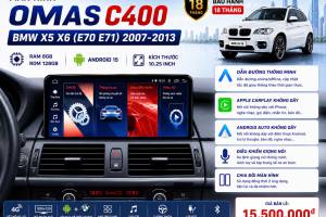 MÀN HÌNH ANDROID OMAS C400 BMW X5 X6