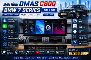 MÀN HÌNH OMAS C800 XE BMW 7 SERIES