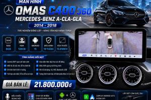 MÀN HÌNH ANDROID OMAS C400 360 XE MERCEDES A-CLA-GLA 2014-2018