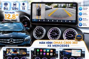 MÀN HÌNH ANDROID OMAS C800 360 XE MERCEDES-BENZ
