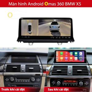 MÀN HÌNH ANDROID OMAS 360 XE BMW X5