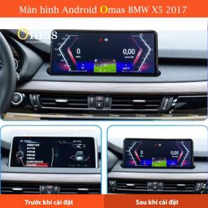 MÀN HÌNH ANDROID OMAS XE BMW X5 2017