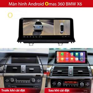 MÀN HÌNH ANDROID OMAS 360 XE BMW X6