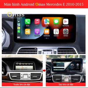 MÀN HÌNH ANDROID OMAS XE MERCEDES E 2009-2015