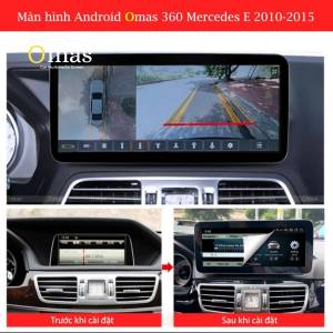 MÀN HÌNH ANDROID OMAS 360 XE MERCEDES E 2009-2015