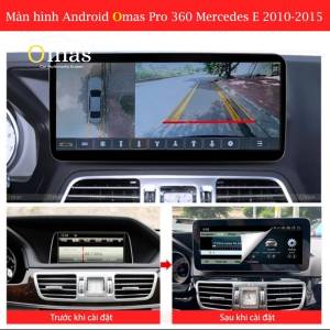 MÀN HÌNH ANDROID OMAS PRO 360 MERCEDES E 2009-2015