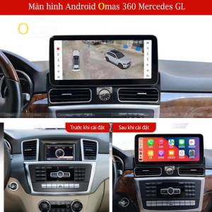 MÀN HÌNH ANDROID OMAS 360 XE MERCEDES ML