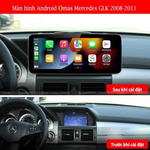 MÀN HÌNH ANDROID OMAS XE MERCEDES GLK 2009-2011