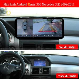 MÀN HÌNH ANDROID OMAS 360 XE MERCEDES GLK 2009-2011