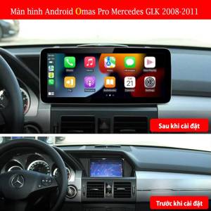 MÀN HÌNH ANDROID OMAS PRO XE MERCEDES GLK 2009-2011