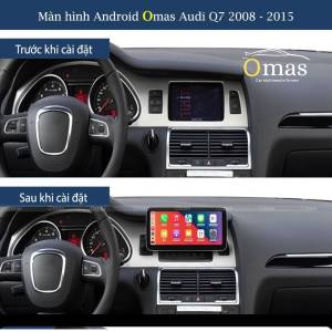 Màn hình android Omas 10.25in xe Audi Q7